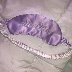 “me time” night time eye mask
